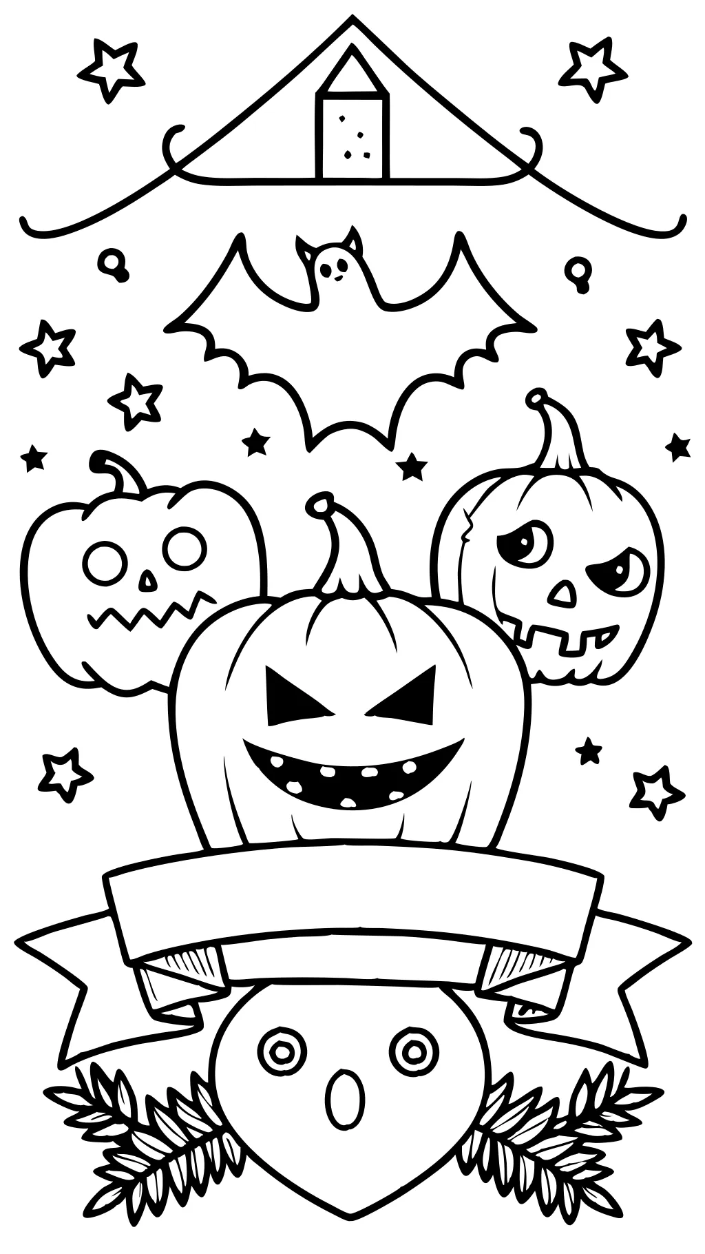 free printable coloring pages for halloween